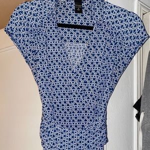 Flattering open front dress